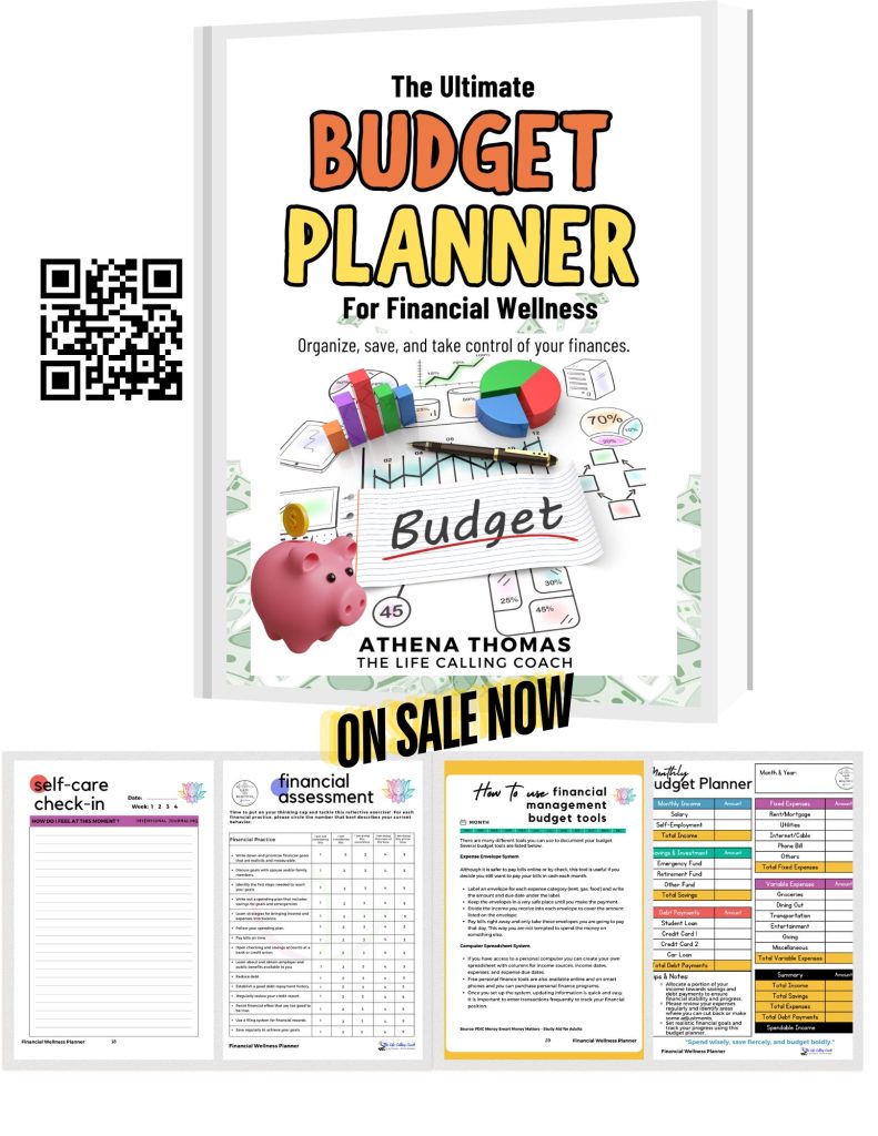 The Ultimate Budget Planner for Financial Wellness - Mental health and life coach in Maryland The Life Calling Coach TLCC